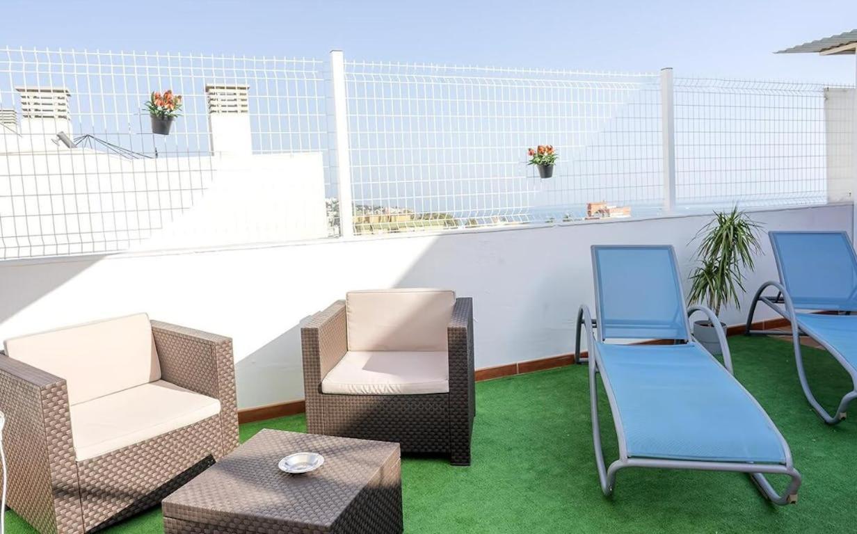 Bonito Apartamento Con Terraza - Pedregalejo Playa Μάλαγα Εξωτερικό φωτογραφία